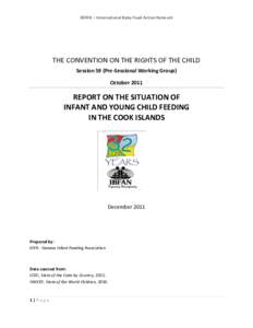 IBFAN – International Baby Food Action Network  THE CONVENTION ON THE RIGHTS OF THE CHILD Session 59 (Pre-Sessional Working Group) October 2011