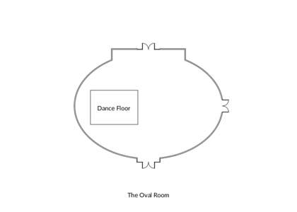 Dance Floor  The Oval Room To The Crystal Ballroom