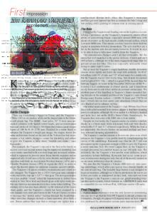 First Impression 2011 Kawasaki Vaquero For The Custom Bagger Crowd similar-sized Kevlar belt. Also, the Vaquero’s twin-pipe mufflers get new tapered tips that accentuate the bike’s long and