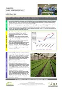 Investment OpportunityHorticulture12june13