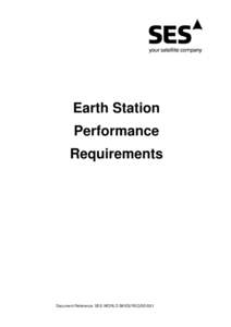 Microsoft Word - Earth Station Performance Requirements SES WORLD SKIES OCT-2009 VZ.doc