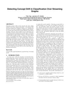 Data mining / Graph theory / Line graph / Concept drift / Clique / Entropy / Graph