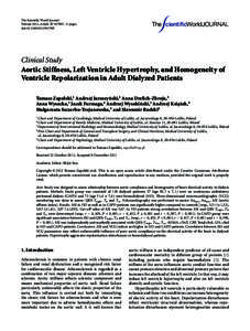 The Scientific World Journal Volume 2012, Article ID[removed], 10 pages doi:[removed][removed]The cientificWorldJOURNAL