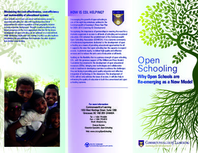 Open Schooling: Why Open Schools are Re-emerging as a New Model