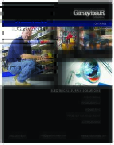 ONTARIO  ELECTRICAL SUPPLY SOLUTIONS RESIDENTIAL COMMERCIAL INDUSTRIAL