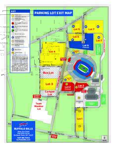 PARKING LOT EXIT MAP  To (Cash and Season Ticket Member Parking Permit accepted on event days)