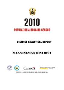 MFANTSEMAN DISTRICT  Copyright © 2014 Ghana Statistical Service ii