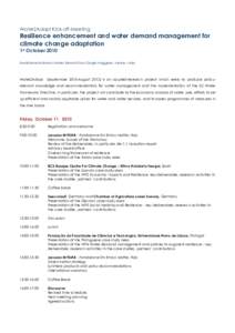 Eni / Psychological resilience / Resilience / House of Mattei / Emergency management / Public safety / Energy in Italy / Enrico Mattei / Italy