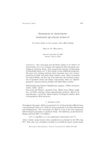 251  Documenta Math. Dimensions of Anisotropic Indefinite Quadratic Forms II