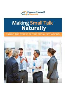 Guide to Making Small Talk and Conversation excerpt