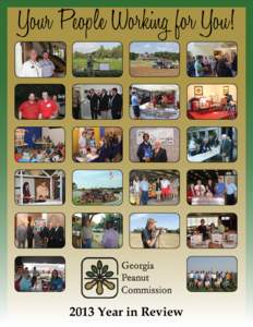 Your People Working for You!  2013 Year in Review 2013 Georgia Peanut Commission Annual Report