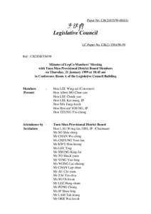 Paper No. CB[removed])  立法會 Legislative Council LC Paper No. CB[removed]