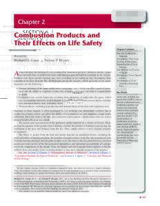SECTION 6  Chapter 2 Combustion Products and Their Effects on Life Safety