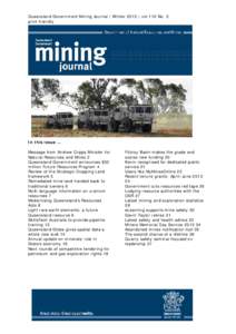 Queensland Government Mining Journal winter 2013_print friendly