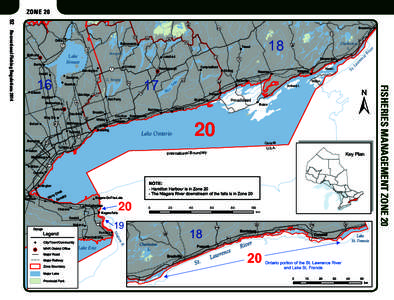 2014 Ontario Fishing Regulations Summary Zone 20