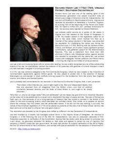 James Madison / Adams family / American Enlightenment / United States Declaration of Independence / Vice Presidents of the United States / Richard Henry Lee / Samuel Adams / Second Continental Congress / John Adams / 1776 / House of Burgesses / Continental Congress