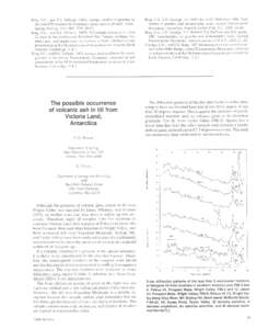 Borg, S.G., and D.J. DePaolo. 1987a. Isotopic studies of granites in the central Transantarctic Mountains, American Geophysical Union, Spring Meeting, MayEOS, Borg, S.C., and D.J. DePaolo. 1987b. Nd isotop