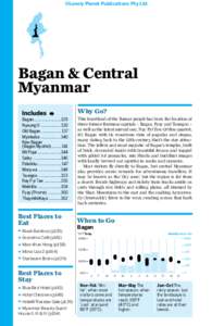 ©Lonely Planet Publications Pty Ltd  Bagan & Central Myanmar Why Go?