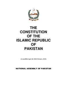 Government of Pakistan / Pakistan / Government / Parliament of Pakistan / National Assembly of Pakistan / Oath of office / Supreme court / Constitution of Pakistan / Senate of Pakistan / Supreme Court of Pakistan / Parliament / Constitution of Barbados