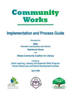 Community Works - Implementation and Process Guide