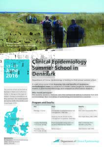 Photo: © Kystvejen’s Hotel and Conference Center  Grenaa Beach – the second best beach in Denmark!  Clinical Epidemiology