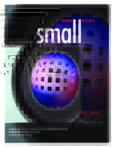 Volume 10 · No. 15 – Augustwww.small-journal.comLarge-Field-of-View Wide-Spectrum Artificial Reflecting