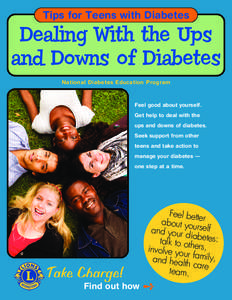 Tips for Teens with Diabetes  Dealing With the Ups and Downs of Diabetes National Diabetes Education Program