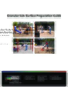 Granular Sub-Surface Preparation Guide  Leaders in Locking Safety Tiles  Sub-Surface Preparation Guide