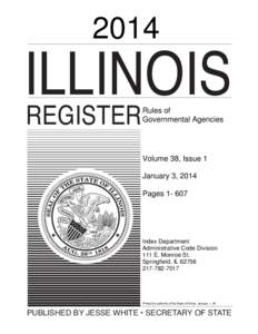 2014  ILLINOIS REGISTER  RULES
