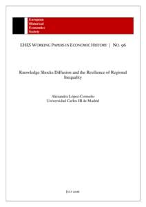 European Historical Economics Society  EHES WORKING PAPERS IN ECONOMIC HISTORY | NO. 96