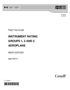 TP 9939E[removed]Flight Test Guide  INSTRUMENT RATING