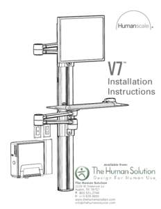V7 Installation Instructions  INSTALLATION HARDWARE