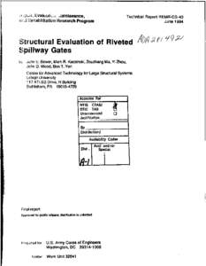 • r, EvaluaidL,  1ý4alntenance, Technical Report REMR-CS-43