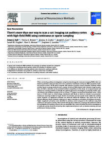 Journal of Neuroscience Methods–106  Contents lists available at ScienceDirect Journal of Neuroscience Methods journal homepage: www.elsevier.com/locate/jneumeth