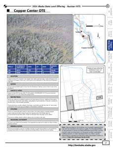 N[removed]Alaska State Land Offering - Auction #475 Southeast AK