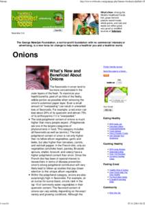 Onions  1 von 16 http://www.whfoods.com/genpage.php?tname=foodspice&dbid=45