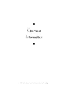 Introduction of Computers in Chemical Structure Information Systems  ■ Chemical Informatics