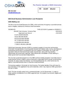 Microsoft Word - 26 sba loans.doc