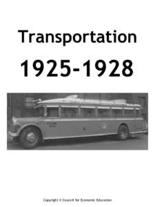 Transportation[removed]Copyright © Council for Economic Education