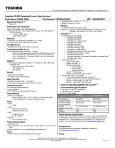 Microsoft Word - Satellite C855D-S5201 Setup 1.0.docx