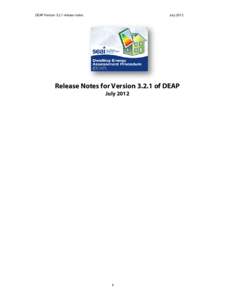Microsoft Word - DEAPv321 Release Notes