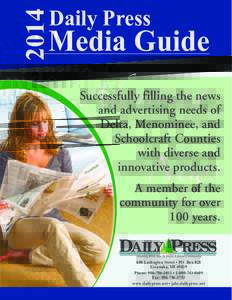 2014  Daily Press Media Guide Successfully