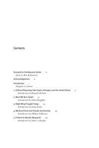 Contents  Foreword to the Beauvoir Series   ix   Sylvie Le Bon de Beauvoir Acknowledgments   xi