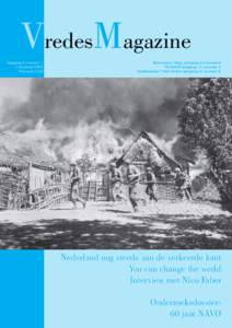 VredesMagazine Jaargang 2 nummer 1 1e kwartaal 2009 Prijs euro 2,50  Kernwapens Weg!, jaargang 24 nummer4