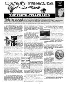 MARCHTHE TRUTH-TELLER LIED