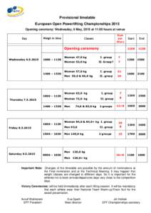 2015 Timetable_ Ralph_ Open_  Chemnitz_TV