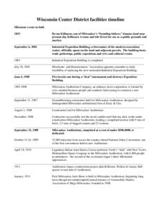 Microsoft Word - facilities timeline.doc