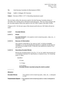 6JSC/ACOC/6/Sec final January 27, 2013 Page 1 of 1    To: