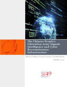 The Chinese People’s Liberation Army Signals Intelligence and Cyber