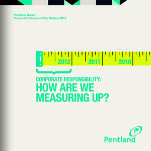 Pentland Group Corporate Responsibility Review